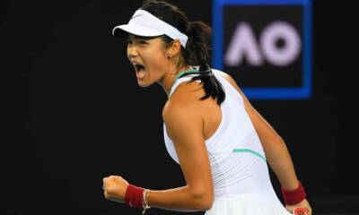 Emma Raducanu - Sloane Stephens - Elena Rybakina - Emma Raducanu shines in Australian Open debut victory over Stephens - theguardian.com - Usa - Australia - New York -  New York