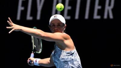 Lucia Bronzetti - Ashleigh Barty - Barty reaches Australian Open third round on First Nations Day - channelnewsasia.com - Italy - Australia - county Day - Melbourne