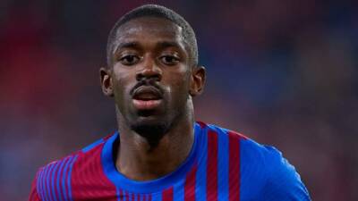 Xavi says Ousmane Dembele needs to sign new contract or Barcelona will 'find an exit' - bbc.com - Manchester - France