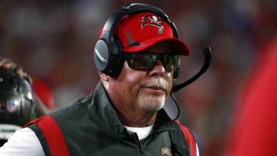 Bruce Arians - NFL fines Bucs' Bruce Arians $50,000 for hitting Andrew Adams' helmet during wild-card game - foxnews.com - Florida - county Eagle - county Andrew