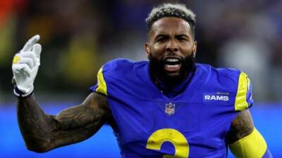 Odell Beckham-Junior - Matthew Stafford - Kyler Murray - Cam Akers - NFL play-offs: Odell Beckham Jr stars as Los Angeles Rams beat Arizona Cardinals - bbc.com - New York - Los Angeles -  Los Angeles - state Arizona - county Brown - county Cleveland