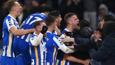 Graham Potter - Thomas Tuchel - Adam Webster - Brighton 1-1 Chelsea: Albion further damage Blues' title hopes - bbc.com - Manchester