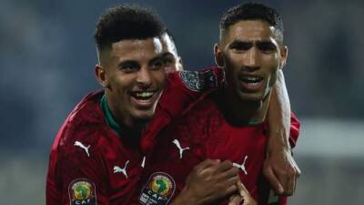 Romain Saïss - Afcon 2021: Morocco and Gabon through after draw - bbc.com - Morocco - Gabon -  Salem