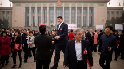 Yao Ming: Chinese basketball legend says Peng Shuai in 'pretty good condition' during December meeting - edition.cnn.com - Serbia - Usa - Australia - China - Beijing -  Shanghai