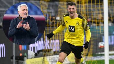 Michael Zorc - Marco Rose - Mourinho felicita al Dortmund por el traspaso de Meunier - en.as.com -  Lisboa