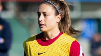 Alexia Putellas - Jonatan Giráldez - Alexia, antes del Madrid: "Parece que hay mucha curiosidad por saber qué pasaría si perdemos" - en.as.com