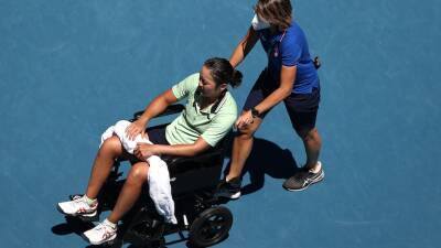 Ash Barty - Victoria Azarenka - Martina Trevisan - Harmony Tan - Elina Svitolina - Paula Badosa - Why Harmony Tan left the Australian Open in a wheelchair - abc.net.au - France - Ukraine - Spain - Switzerland - Italy - Australia - Melbourne -  Charleston