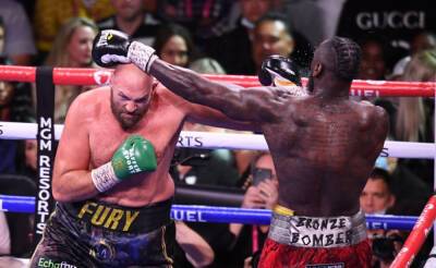 Fury knocks out Wilder to retain WBC crown in heavyweight classic - thejakartapost.com - Britain - Usa -  Las Vegas - state Alabama
