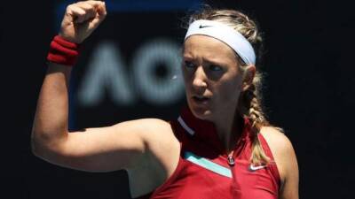Victoria Azarenka - Australian Open 2022: I believe in getting vaccinated, says Victoria Azarenka - bbc.com - France - Australia - Belarus - Melbourne