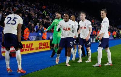 Antonio Conte - Brendan Rodgers - Jamie Vardy - Lucas Moura - Harry Kane - James Maddison - Steven Bergwijn - Luke Thomas - Kasper Schmeichel - Tottenham Hotspur - Leicester City - Leicester 2 Tottenham 3 - Report - beinsports.com -  Leicester