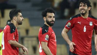 Carlos Queiroz - Afcon 2021: Egypt reach last 16 with win over Sudan - bbc.com - Egypt - Sudan - Nigeria - Guinea-Bissau