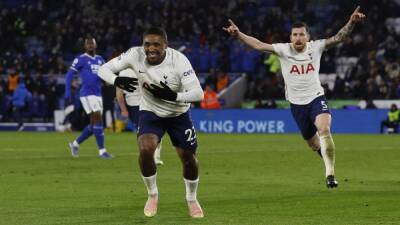 Hugo Lloris - Sergio Reguilon - Lucas Moura - Harry Kane - Steven Bergwijn - Harry Winks - Bergwijn le da la vuelta al partido con dos goles en el descuento - en.as.com