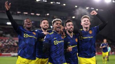 Cristiano Ronaldo - Ralf Rangnick - Marcus Rashford - Bruno Fernandes - Anthony Elanga - David De-Gea - Ivan Toney - Mathias Jensen - Brentford 1-3 Man Utd: Marcus Rashford gives visitors comfortable win - bbc.com - Manchester