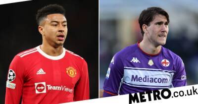 Jesse Lingard - Pierre Emerick Aubameyang - Transfer news live: Dusan Vlahovic to Arsenal latest, Manchester United reject Jesse Lingard offer - metro.co.uk - Manchester - Serbia - Saudi Arabia