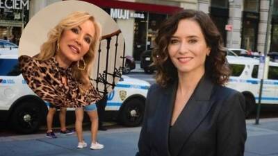 El polémico comentario de Carmen Lomana en una foto de Ayuso - en.as.com - Madrid