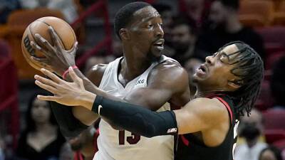 Kyle Lowry - Tyler Herro - Caleb Martin - Erik Spoelstra - Lynne Sladky - Max Strus - Heat pull away late, top Trail Blazers without Kyle Lowry, Tyler Herro - foxnews.com - county Miami -  Portland