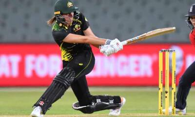 Beth Mooney - Nat Sciver - Meg Lanning - Tahlia Macgrath - Danni Wyatt - Sophie Ecclestone - Ruthless Australia surge to win against England in Women’s Ashes T20 opener - theguardian.com - Australia - county Perry