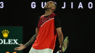 Nick Kyrgios - Las reacciones de Nick Kyrgios en su derrota contra Daniil Medvédev - en.as.com - Madrid