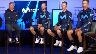 Alejandro Valverde - Enric Mas - El Movistar 2022 ve la luz - en.as.com