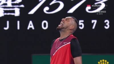 Si a lo suyo le sumamos que jugaba en casa: miren a Kyrgios después de dos puntazos - en.as.com - Portugal - Madrid