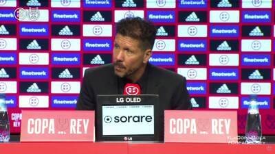 Imanol Alguacil - La crítica de Simeone a la Policía - en.as.com - Madrid