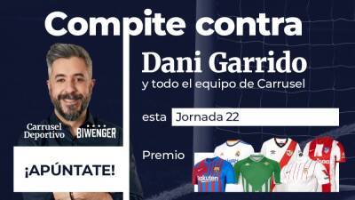 Dani Garrido - ¡Esta jornada 22 compite contra Dani Garrido en Biwenger y gana la camiseta de tu equipo! - en.as.com