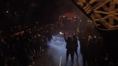 El Atlético - El Atlético, indignado con el Gobierno Vasco: las imágenes prueban que no hubo protección - en.as.com - Madrid