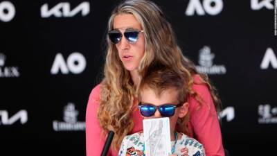 Victoria Azarenka - Elina Svitolina - Victoria Azarenka had a take your child to work day at the Australian Open and it was 'awesome' - edition.cnn.com - Australia - Melbourne