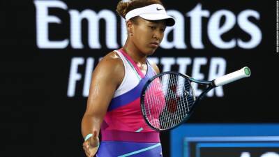 Naomi Osaka - Ash Barty - Camila Giorgi - Amanda Anisimova - Naomi Osaka: Two-time winner knocked out of Australian Open by American Amanda Anisimova - edition.cnn.com - Italy - Usa - Australia - Melbourne