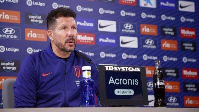 Simeone: "Ojalá demostremos en el campo toda la unión que hay" - en.as.com