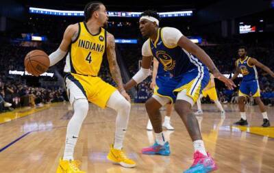 Malcolm Brogdon - Gary Payton II (Ii) - Short-handed Pacers topple Warriors, Suns rally to beat Mavs - beinsports.com - Georgia - Los Angeles - state Indiana - state California