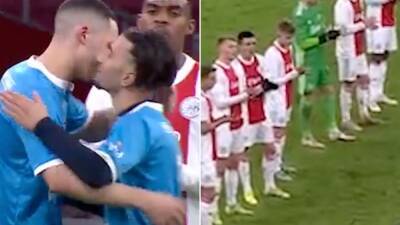 Jordi Alba - El homenaje más bonito: sale al campo un futbolista con cáncer y sus rivales lo reciben así - en.as.com - Australia - Madrid