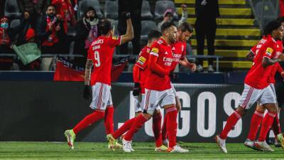 Darwin Núñez - Diogo Gonçalves - Rafa Silva - Paulo Bernardo - Darwin Núñez guía al Benfica - en.as.com