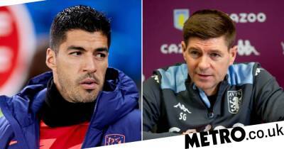 Luis Suarez - Aston Villa - Steven Gerrard - Atletico Madrid - Steven Gerrard rules out Luis Suarez signing for Aston Villa - metro.co.uk - Spain - Madrid - Uruguay