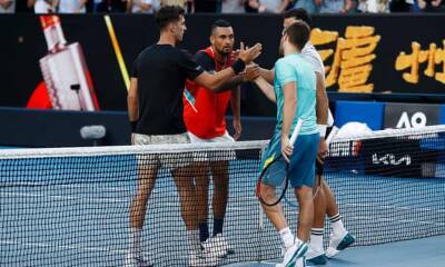 Nick Kyrgios - Nikola Mektic - Australian Open fans urged to show respect as Nick Kyrgios makes locker room ‘fight’ claim - theguardian.com - Croatia - Australia