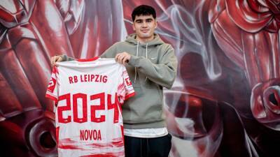 Hugo Novoa renueva con el Leipzig hasta 2024 - en.as.com