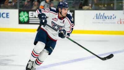 American Hockey League suspends player for 30 games for racist gesture toward Black player - edition.cnn.com - Ukraine - Usa - Czech Republic - state California