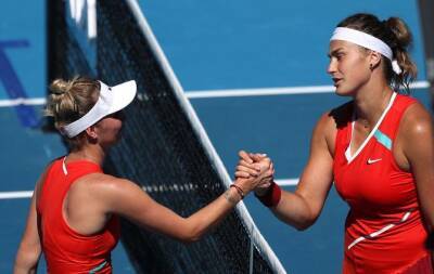 Kaia Kanepi - Aryna Sabalenka - Sabalenka conquers serving yips by 'not thinking' - beinsports.com - Usa - Australia - Belarus - Czech Republic - Estonia - Madison