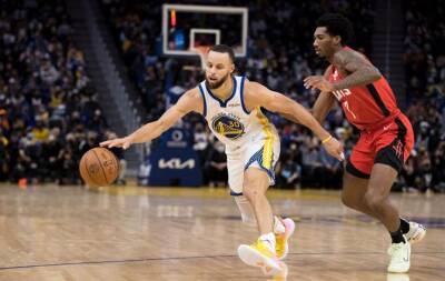 Russell Westbrook - Carmelo Anthony - Curry buzzer-beater lifts Warriors as Lakers, Nets win - beinsports.com - Los Angeles - state Indiana -  Houston -  Orlando