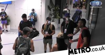 Nick Kyrgios - Nikola Mektic - Nick Kyrgios claims opponent’s coaches ‘threatened to fight’ him as heated exchange caught on camera - metro.co.uk - Australia