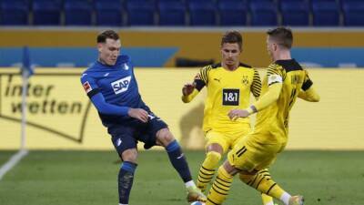 Bayern Munich - David Raum - Andrej Kramaric - Marco Reus - Haaland on target as Dortmund beat Hoffenheim 3-2 - channelnewsasia.com - Germany - county Union