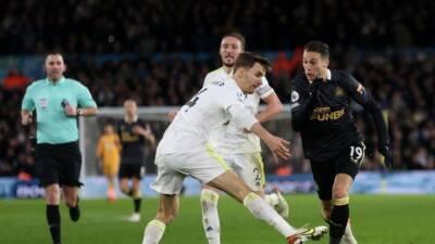 Eddie Howe - Marcelo Bielsa - Christian Radnedge - Patrick Bamford - Dan James - Peter Hall - Martin Dubravka - Shelvey earns Newcastle second league win of season at Leeds - channelnewsasia.com -  Norwich -  Newcastle