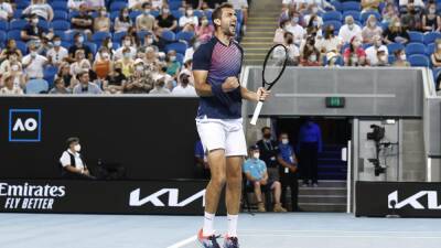 Marin Cilic 252 (252) - Marin Cilic uses power game to overwhelm No. 5 Andrey Rublev in third round of Australian Open - eurosport.com - Russia - Usa - Australia - Melbourne