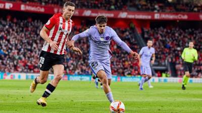 Unai Simón - Dani García - Nico Williams - Raúl García - Inigo Martinez - RAYO VALLECANO-ATHLETIC El Athletic viaja en cuadro a Vallecas: De Marcos, nueva baja - en.as.com - Santander -  Sancet