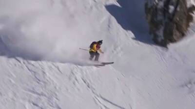 Abel Moga debuta en el Freeride World Tour y hace esto: "¡Eso fue enorme, el público enloquece!" - en.as.com - Madrid