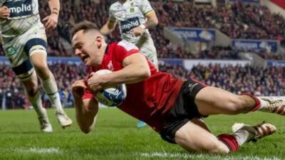 Heineken Champions Cup: Ulster hold on after late Clermont charge to claim 34-31 win - bbc.com - France -  Belfast