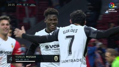 Vean a una de las grandes promesas de LaLiga dejar al Wanda mudo con este golazo - en.as.com - Madrid
