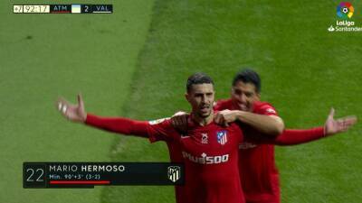 Un gol de los que cambian temporadas: locura total rojiblanca con el gol de Hermoso - en.as.com - Madrid