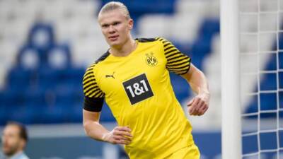 Bayern Munich - Borussia Dortmund - Axel Witsel - Jude Bellingham - Hertha Berlín - David Raum - Andrej Kramaric - Marco Reus - Hoffenhim 2-3 Borussia Dortmund: Erling Braut Haaland scores but goes off injured in win - bbc.com -  Berlin