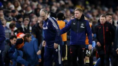 Eddie Howe - Newcastle United - Steve Bruce - Leeds United - Peter Rutherford - Jonjo Shelvey - Leeds win can transform Newcastle's season, says Howe - channelnewsasia.com - Saudi Arabia